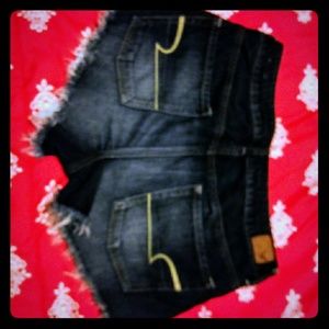 American eagle hi-rise festival shorts